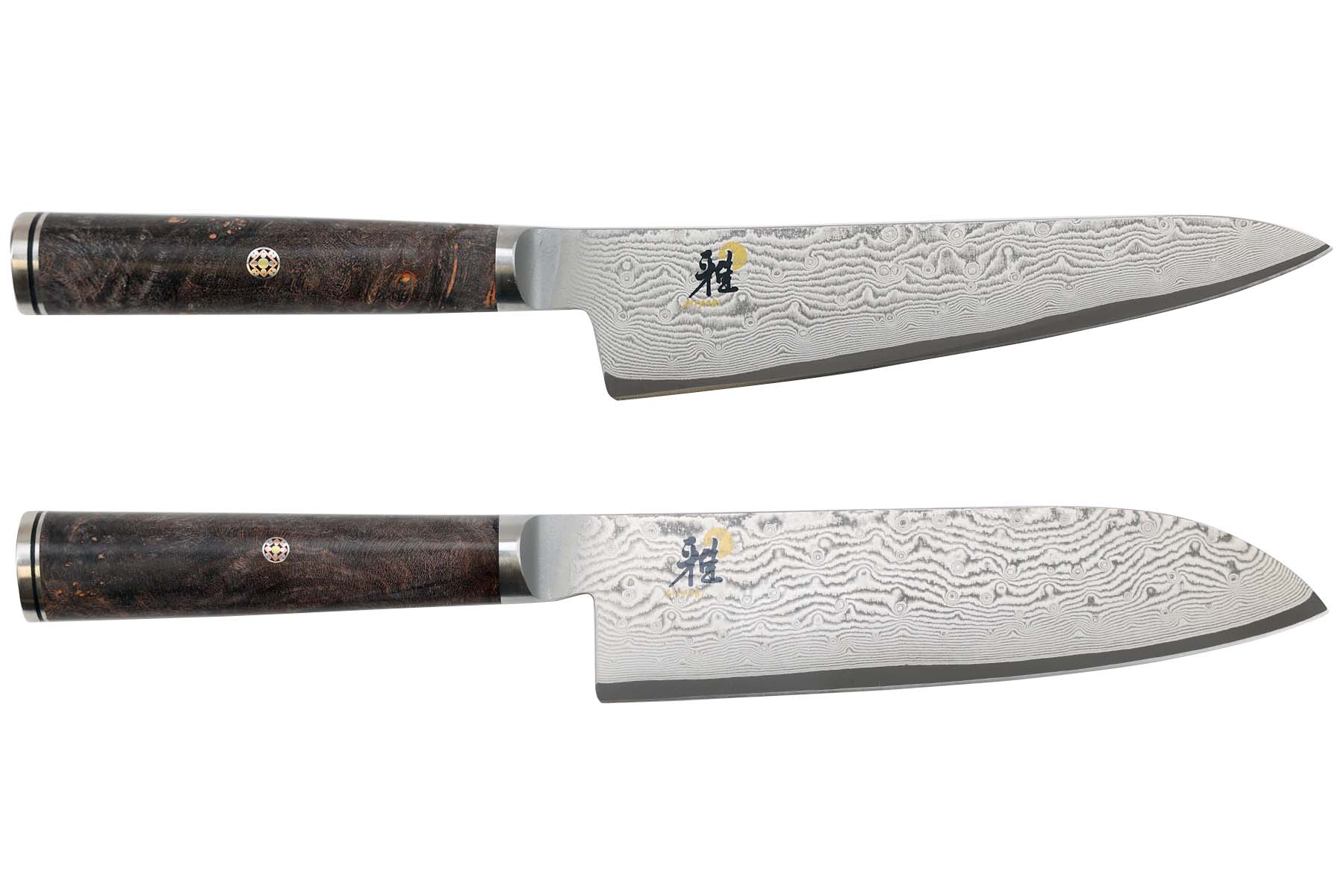 Set de 2 couteaux japonais Miyabi 5000MCD67 Utilitaire + Santoku