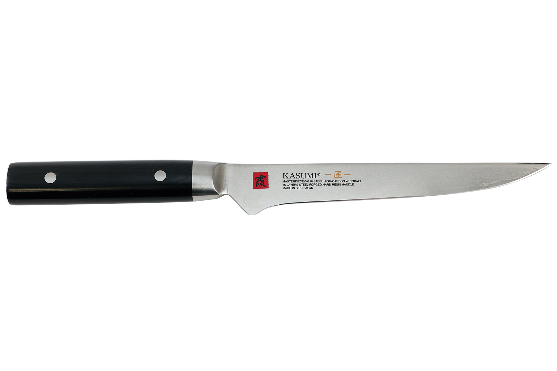Couteau japonais Kasumi Masterpiece - Couteau à désosser 16 cm