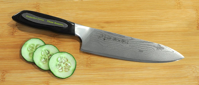 Couteau de chef Tojiro Shippu Damas Gyuto 27 cm