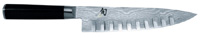 COUTEAU DE CUISINE JAPONAIS KAI SHUN CLASSIC CHEF 20 CM LAME ALVEOLEE