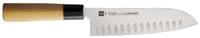 COUTEAU DE CUISINE JAPONAIS CHROMA HAIKU SANTOKU 17 CM ALVEOLE