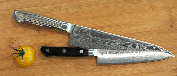 couteaux tojiro damascus pro sgps