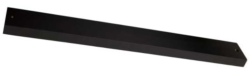 Barre aimantée Yaxell - Bambou finition noire 45 cm