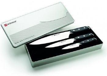 COFFRET DE 3 COUTEAUX X-LINE - WUSTHOF