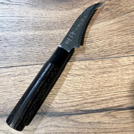 Couteau japonais Shippu Black Tojiro bec d'oiseau 7 cm