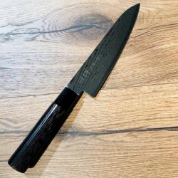 Couteau japonais Shippu Black Tojiro Chef 18 cm