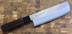 COUTEAU DE CUISINE JAKU HAMMERED NAKIRI 17 CM