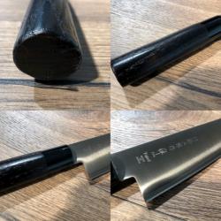 Couteau japonais Zen Black Tojiro Chef 21 cm