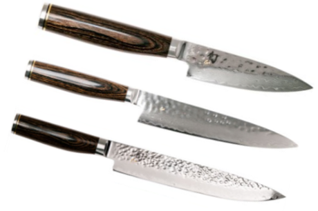 Set de 3 couteaux japonais Kai Shun Premier "spécial poisson"