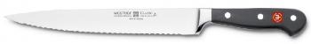 COUTEAU A JAMBON WUSTHOF CLASSIC 23 CM DENTELÉE