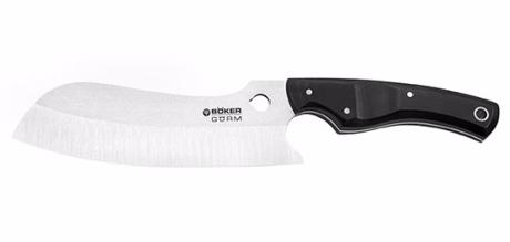 COUTEAU DE CUISINE BOKER GORM NOIR - SANTOKU 155 MM