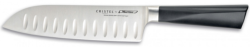 COUTEAU DE CUISINE CRISTEL BY MARTTIINI GAMME KITCHEN VINTRO - SANTOKU ALVÉOLÉ 18 CM