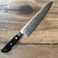 Couteau de cuisine japonais chef 24cm Tojiro damascus pro sgps