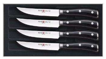 ENSEMBLE DE 4 COUTEAUX A STEAK WUSTHOF CLASSIC IKON