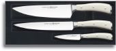 ENSEMBLE DE 3 COUTEAUX DE CUISINE WUSTHOF IKON IVOIRE
