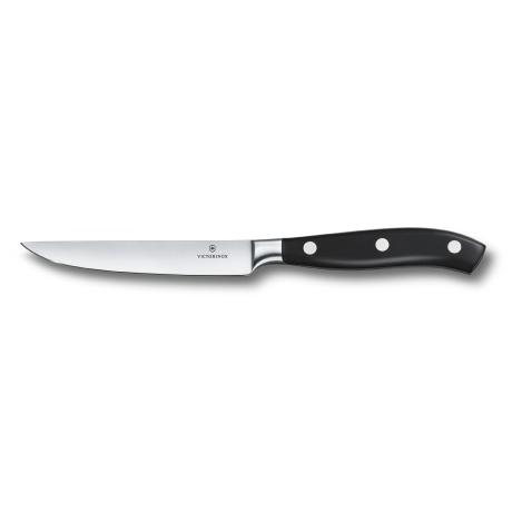 Couteau à steak Victorinox Grand Maître lame 12 cm - manche noir