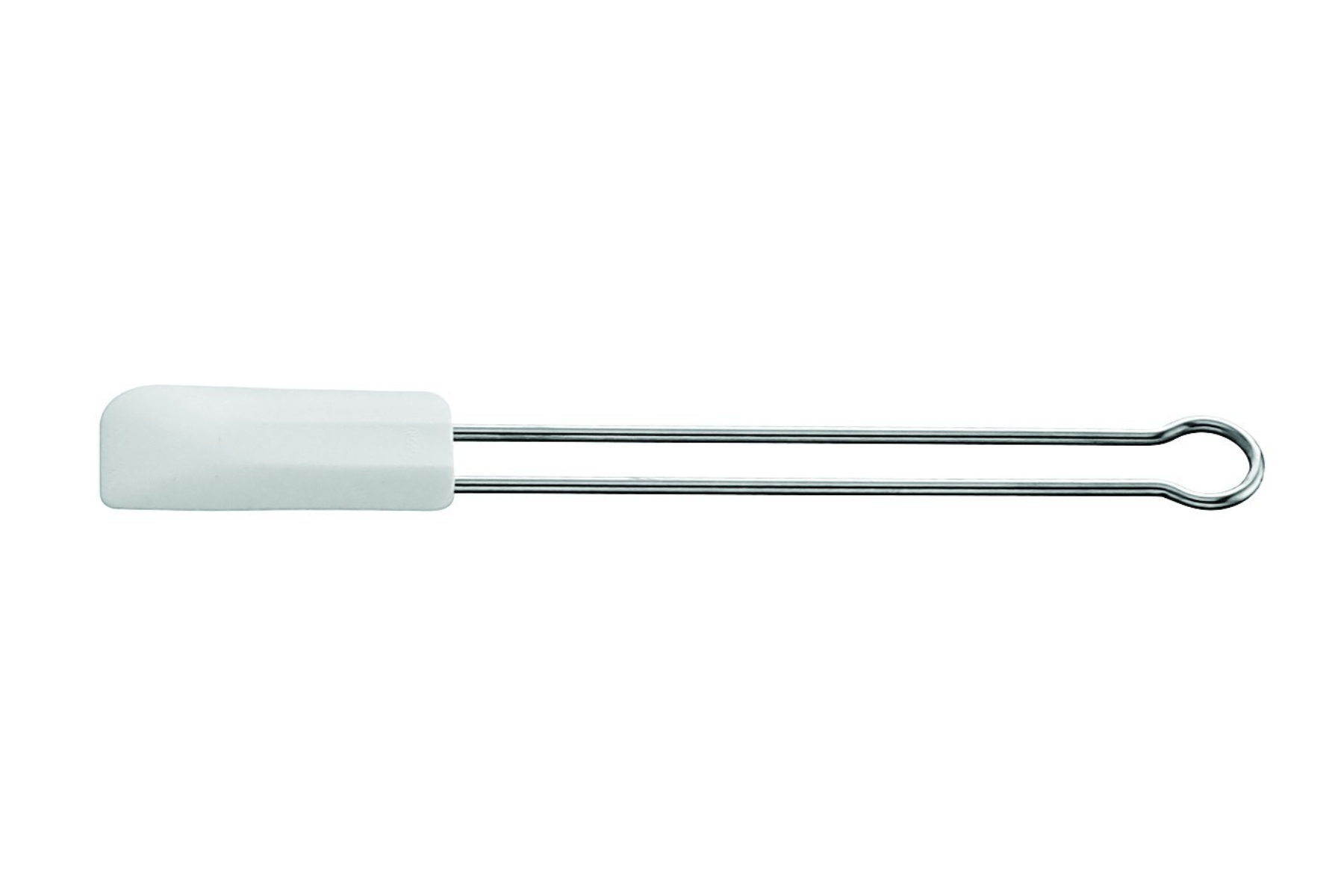 Spatule fine en silicone blanc 26 cm Rösle