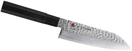 Couteau de cuisine japonais Kasumi Kuro 16.50 cm Santoku
