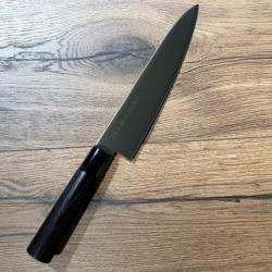 Couteau japonais Zen Black Tojiro Chef 21 cm