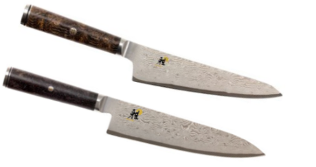 Set de 2 couteaux japonais Miyabi 50000MCD67 Utilitaire + Chef