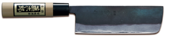 Couteau japonais Tojiro Yasuki Shirogami nakiri 16,5 cm