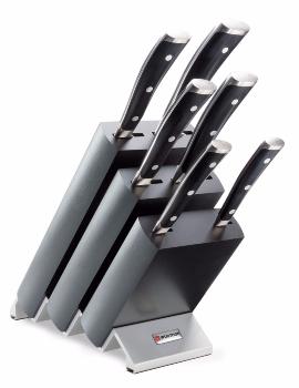 BLOC DE 6 COUTEAUX DE CUISINE WUSTHOF IKON