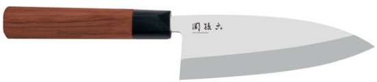 COUTEAU JAPONAIS DEBA 15,5 CM KAI SEKI MAGOROKU REDWOOD