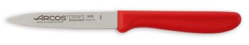 COUTEAU DE CUISINE ARCOS GAMME GENOVA OFFICE 100 MM - ROUGE
