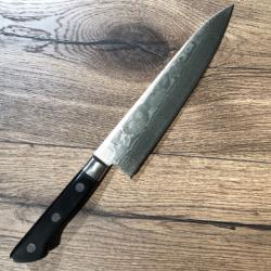 Couteau de cuisine japonais chef 21cm Tojiro damascus pro sgps