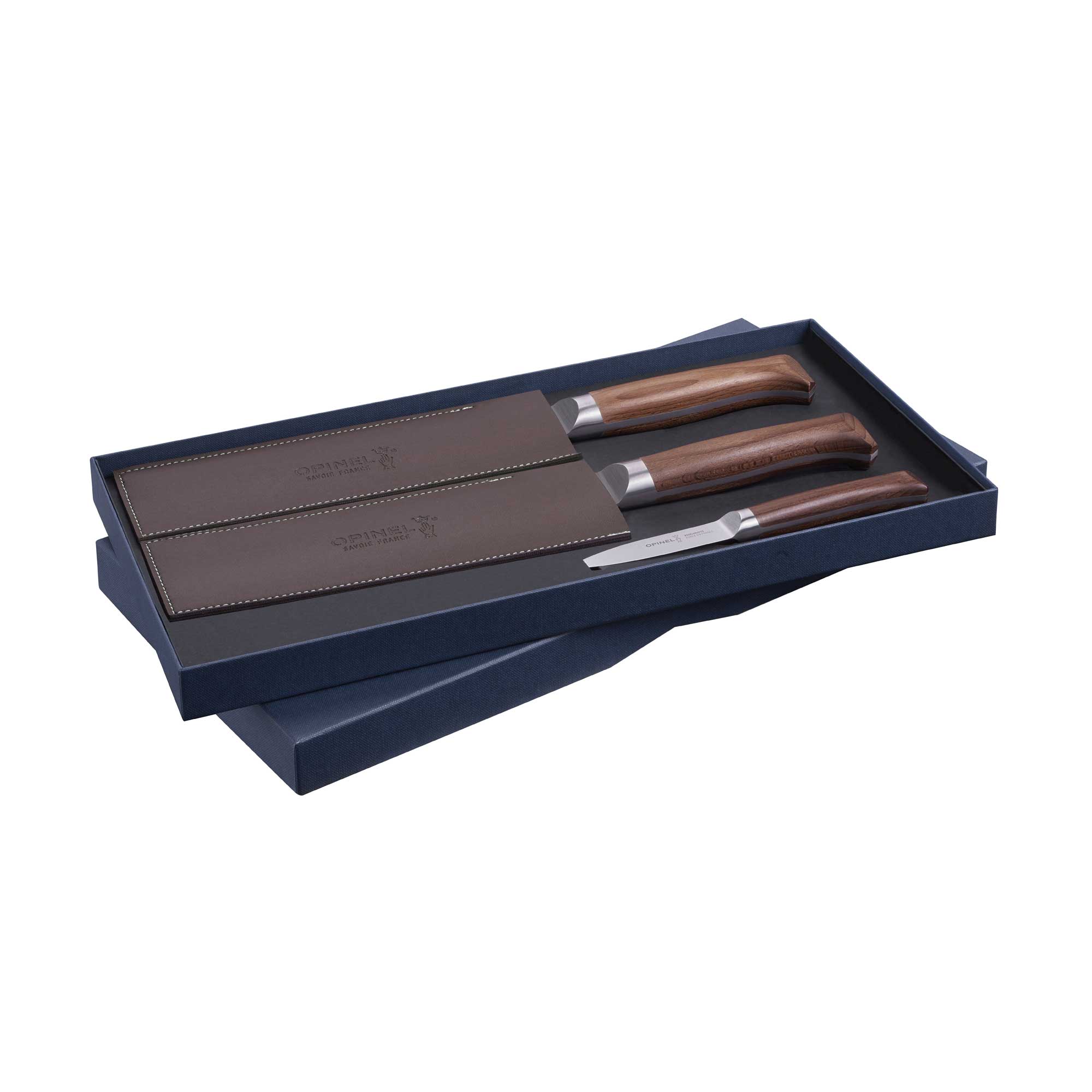 Coffret Trio Opinel "Les Forgés 1890"