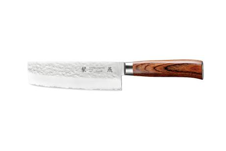 Couteau japonais Tamahagane Tsubame pakkawood - couteau nakiri 16 cm