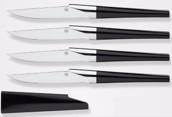 SET DE 4 COUTEAUX HENRI MAZELIER KATANA - NOIR / ANNE SOPHIE PIC