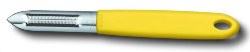 Eplucheur Victorinox deux fentes, lames dentées - manche jaune