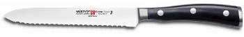 COUTEAU DE CUISINE WUSTHOF CLASSIC IKON A TOMATES / SAUCISSON