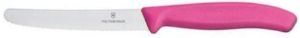 COUTEAU DE CUISINE MANCHE ROSE BOUT ROND TABLE/TOMATES CRANTÉE 11CM VICTORINOX
