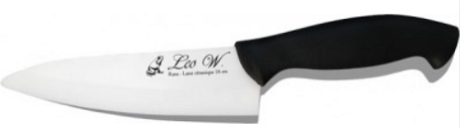 Couteau en céramique LÉO W lame blanche chef 16 cm