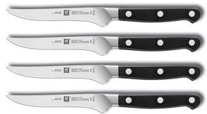 SET DE 4 COUTEAUX DE CUSINE ZWILLING PRO STEAK 12 CM