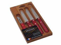 Coffret de couteaux de cuisine Nogent *** - coloris rouge