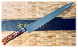 Couteau de cuisine japonais Tamahagane gamme San - sujihiki 27 cm