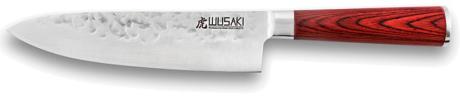 COUTEAU DE CUISINE WUSAKI PAKKAWOOD - CHEF 20 CM