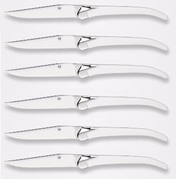 SET DE 6 COUTEAUX DE TABLE HENRI MAZELIER LEGEND - BLANC