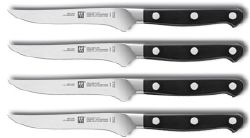 SET DE 4 COUTEAUX DE CUSINE ZWILLING PRO STEAK 12 CM