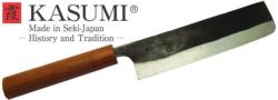 Couteau artisanal Japonais Kasumi black forged 16.5 cm Nakiri