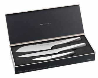 Coffret de 3 couteaux japonais Type 301 design by F.A Porsche - P5 + P2 + P9