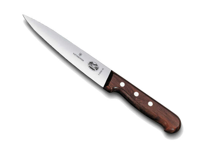 Couteau à désosser /saigner Victorinox, lame 14 cm inox - manche érable modifié
