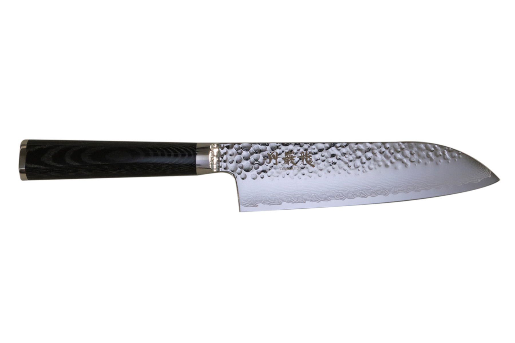 Couteau japonais Ryusen Tangan Ryu micarta - Couteau santoku 16,5 cm