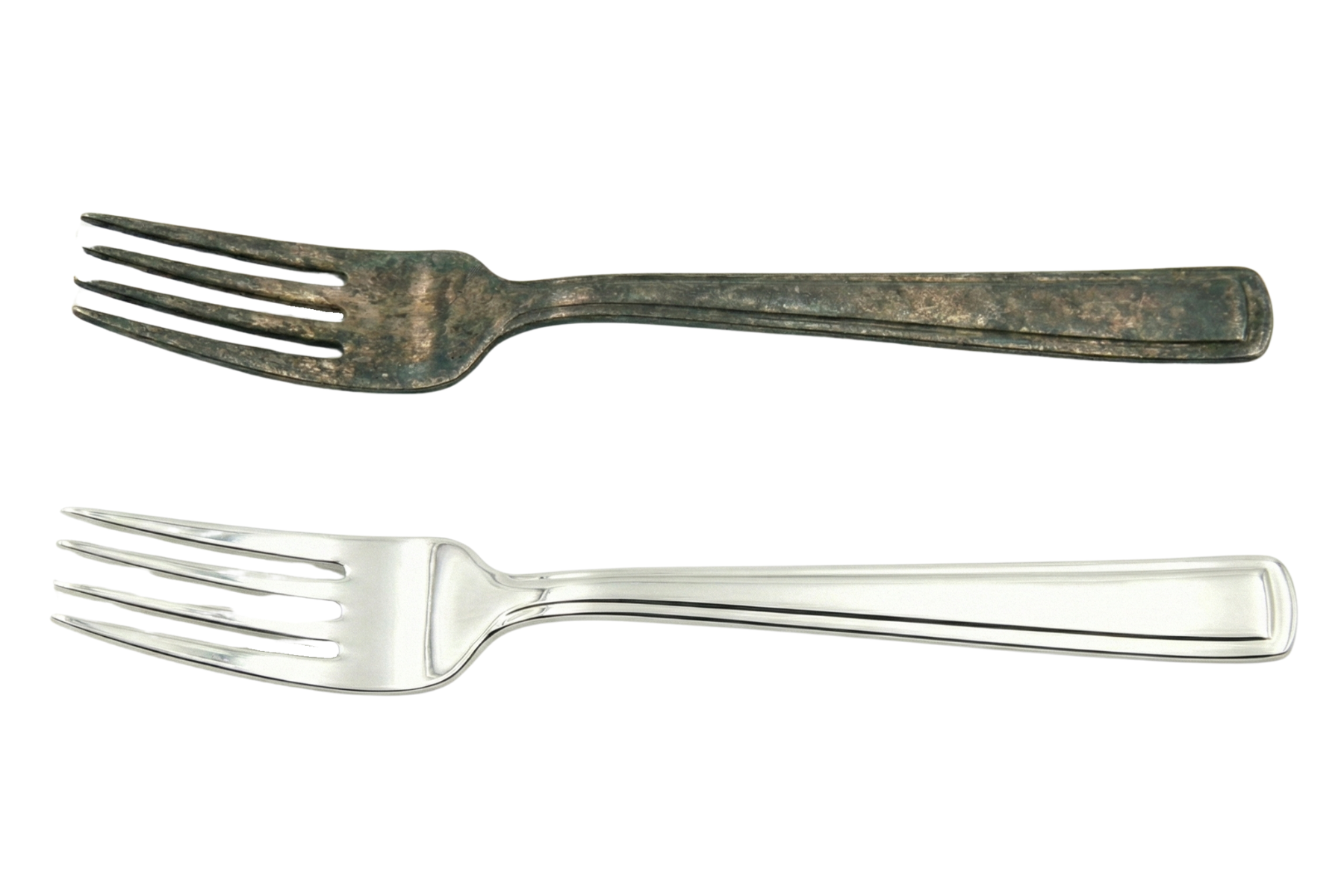 Prestation de réargenture - Fourchette de table