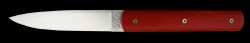 COFFRET DE 6 COUTEAUX DE TABLE PERCEVAL 9.47 - ROUGE