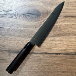 Couteau japonais Zen Black Tojiro Chef 24 cm