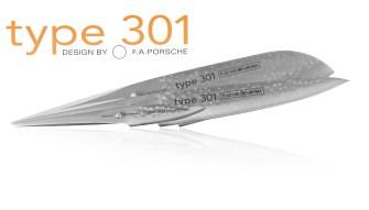 Coffret de 3 couteaux japonais Type 301 design by F.A Porsche - P5 + P2 + P9 martelé